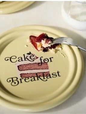 Anthropologie NWT Ariane Stoneware Dessert Plate